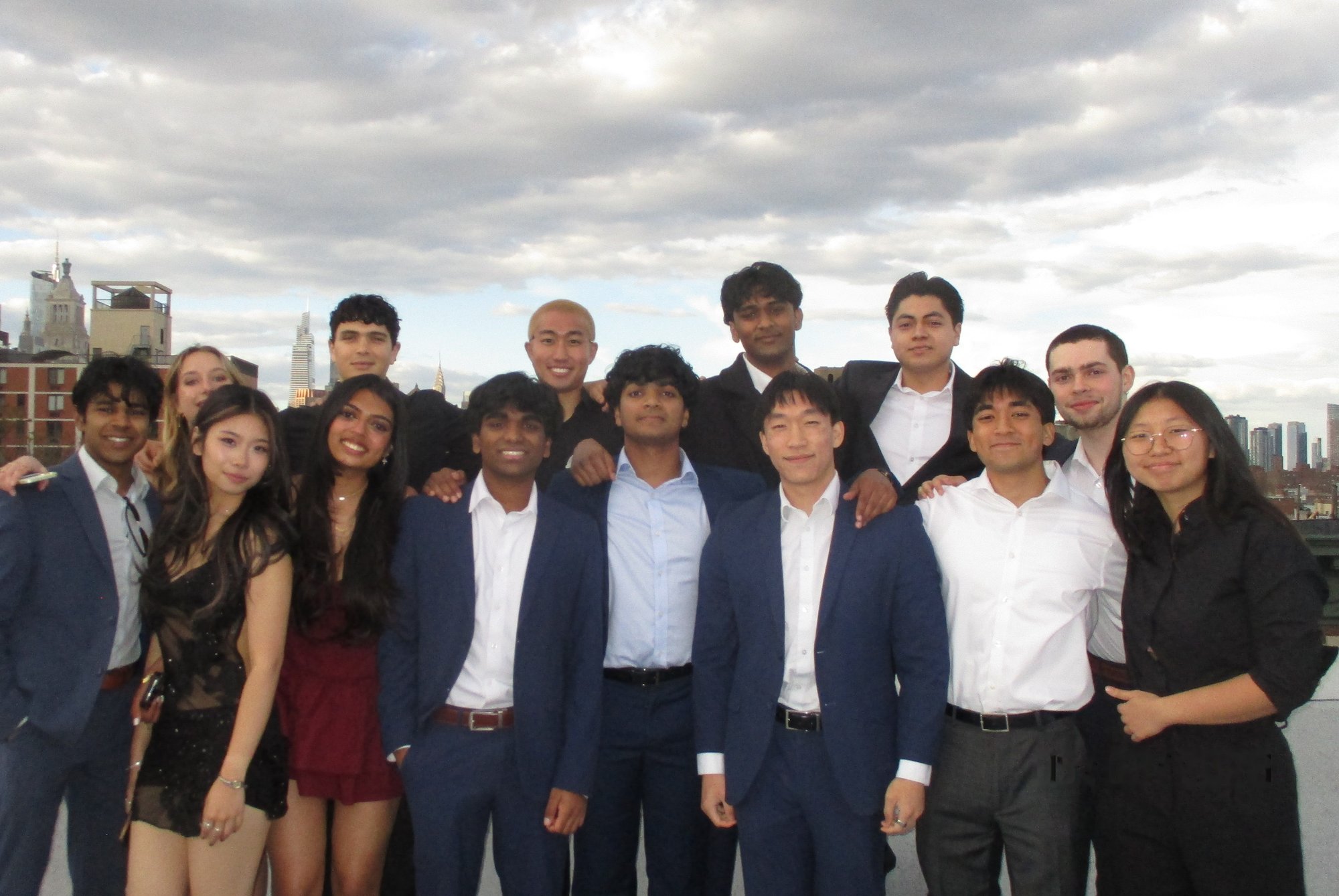 Brothers at the summit on a sunrise hike