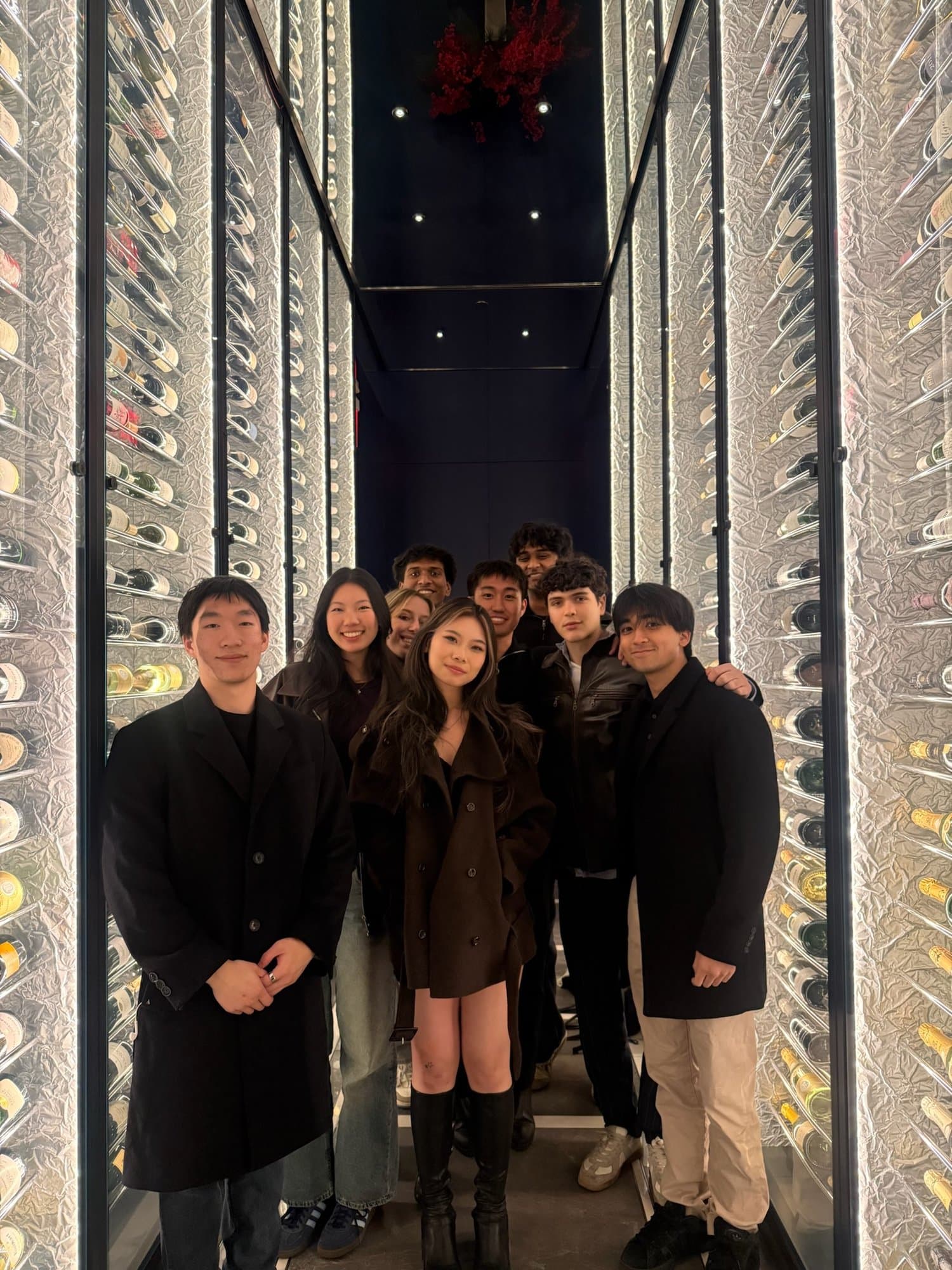 Brothers at a holiday dinner